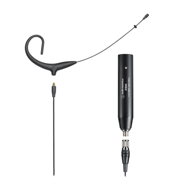MICROSET OMNIDIRECTIONAL CONDENSER HEADWORN MICROPHONE WITH 55" DETACHABLE CABLE,